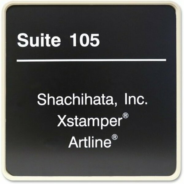 Shachihata SIGN, WALL, DESIGNER, 8X8, AD XSTG71